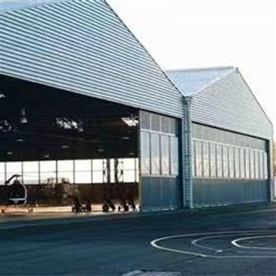 Hangar per aerei in acciaio