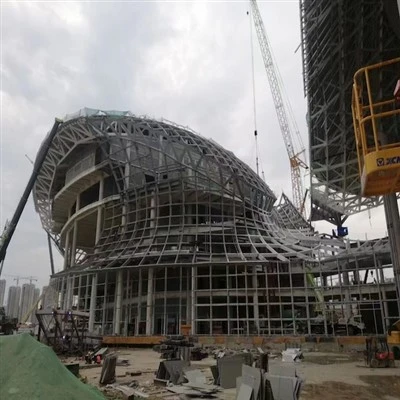 Design di edifici in acciaio commerciale